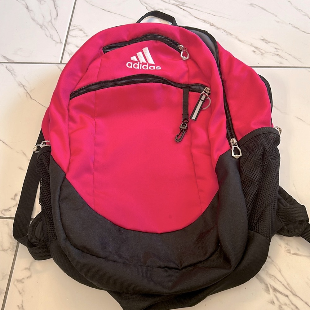 Pink Adidas Backpack